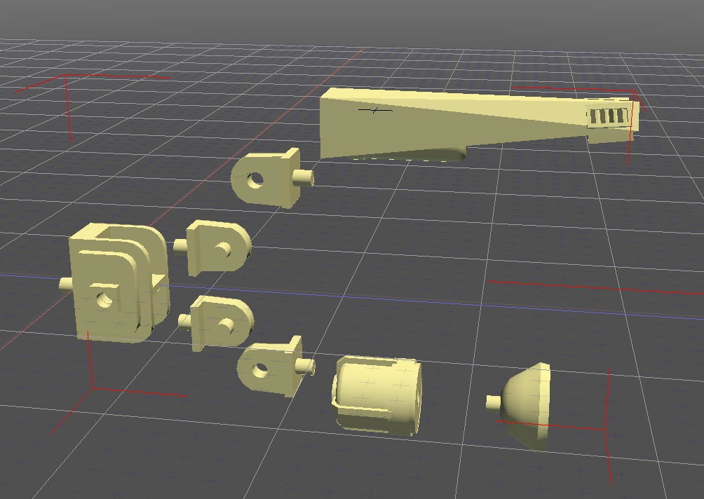 メガミ用バックパック(STLデータ)