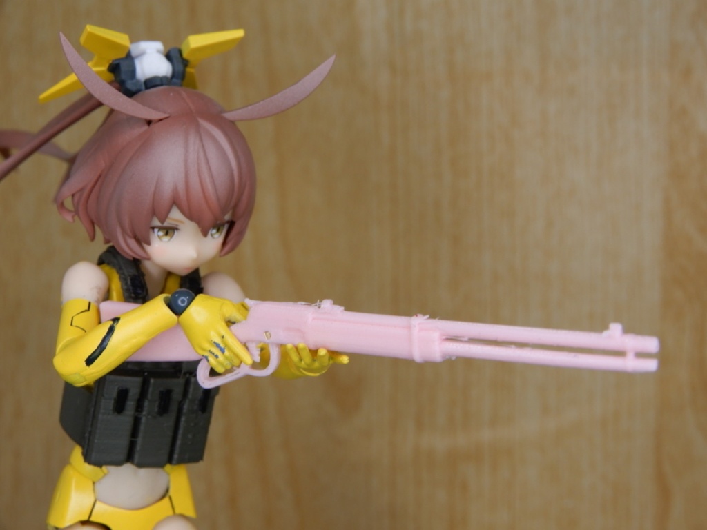 レバーアクションライフル(STLデータ)