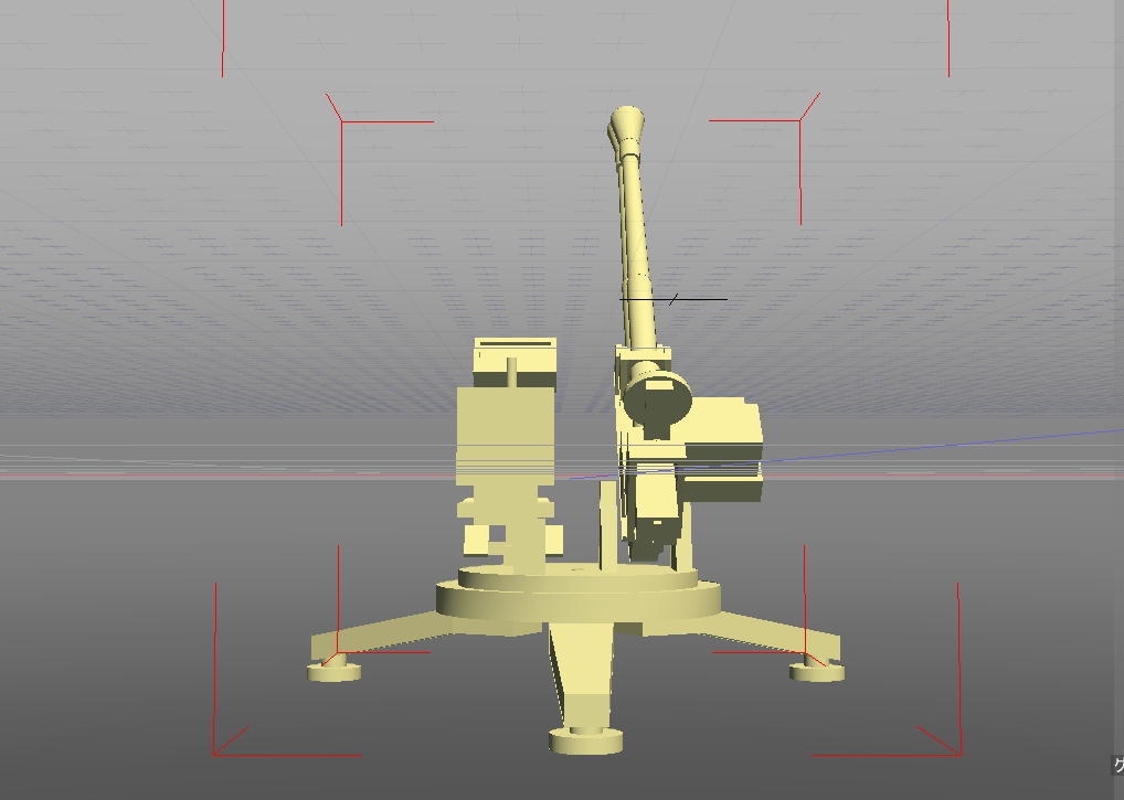 メガミ用対空機関砲(STLデータ)