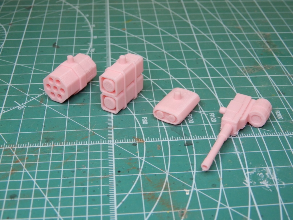 スタブウイング+武器セット(STLデータ)