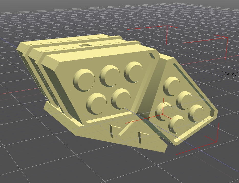 5連装ミサイルポッド(STLデータ)