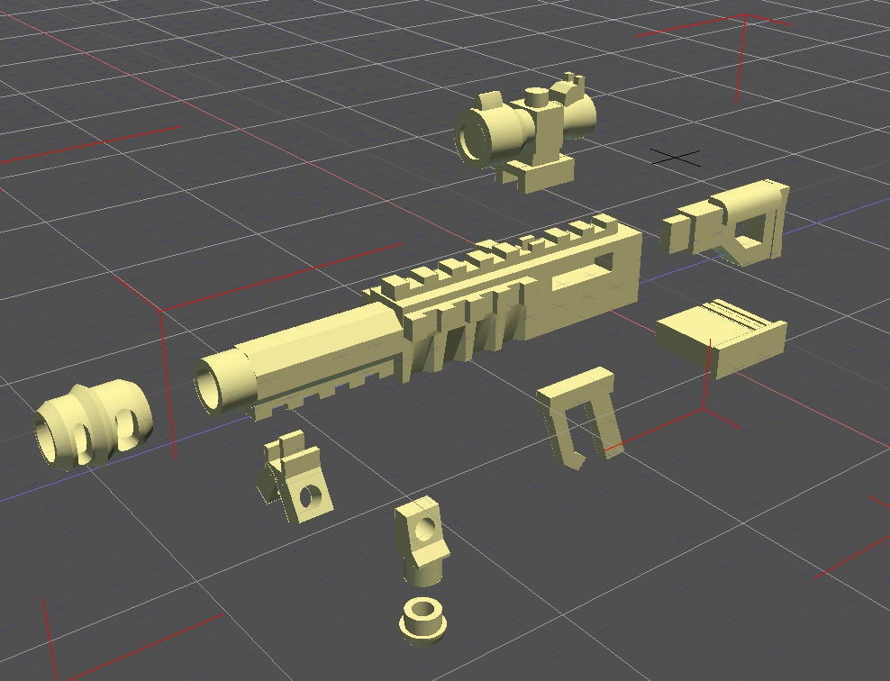 対物ライフル(STLデータ)