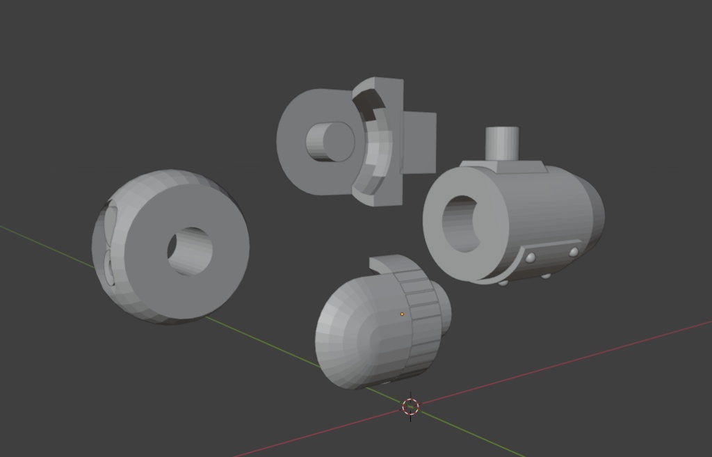 照準ポッド(STLデータ)