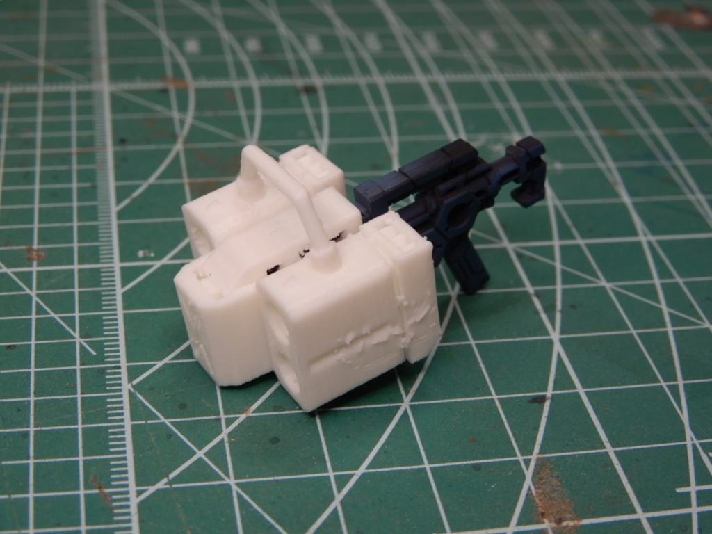 ガンナー強化パーツ「ミサイラーパック」(STLデータ)