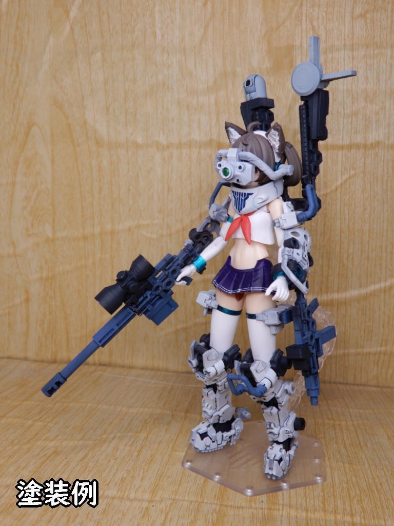 ガンナー強化パーツ「スナイパーパック」(STLデータ)