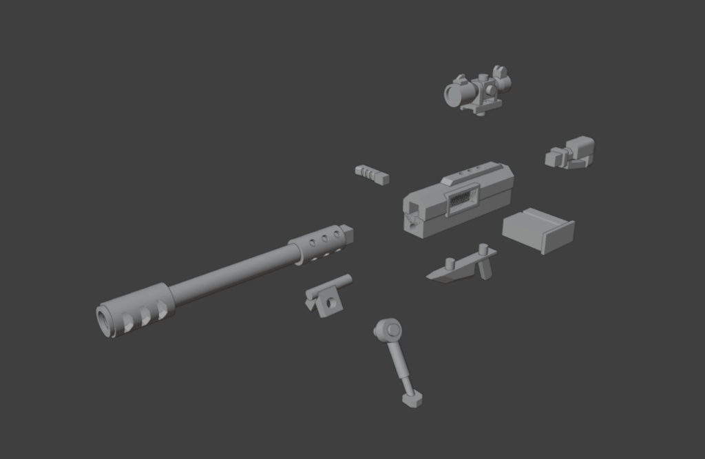 対物ライフル2(STLデータ)