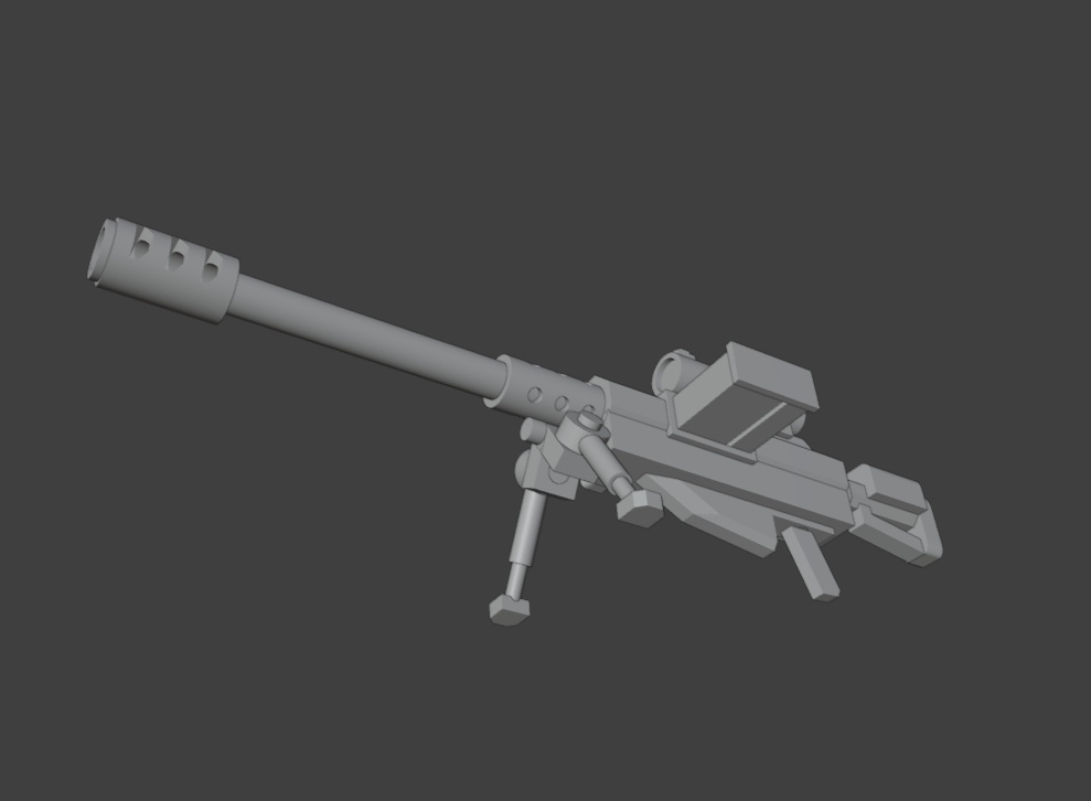 対物ライフル2(STLデータ)