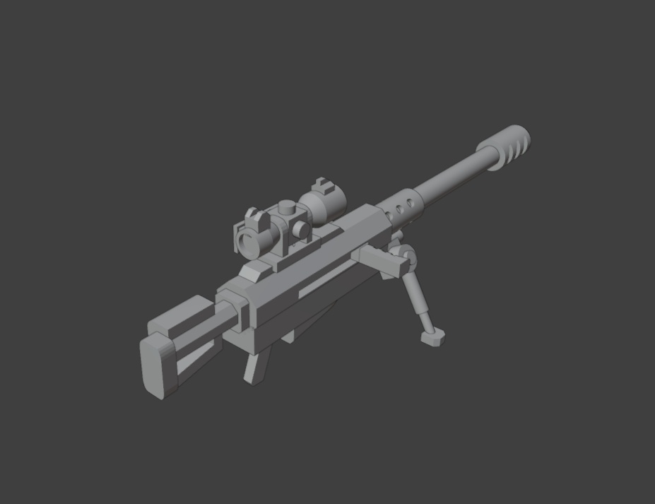 対物ライフル2(STLデータ)