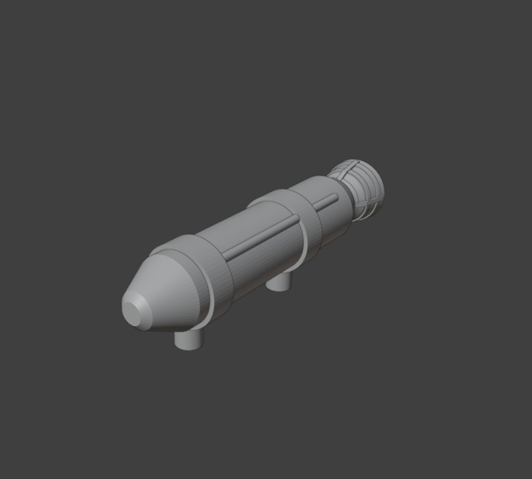 ロケットブースター(STLデータ)