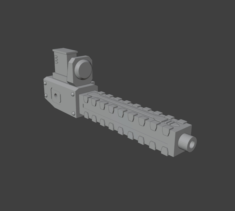 レールガン(STLデータ)