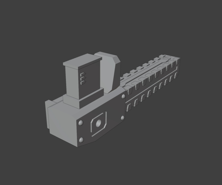 レールガン(STLデータ)