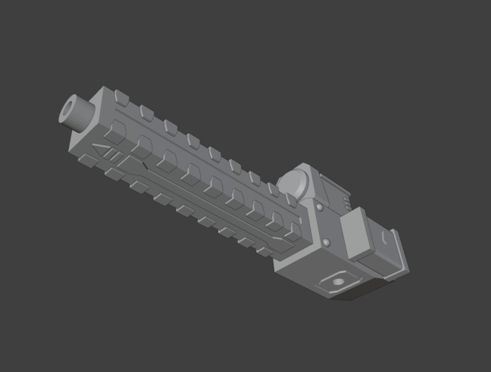 レールガン(STLデータ)