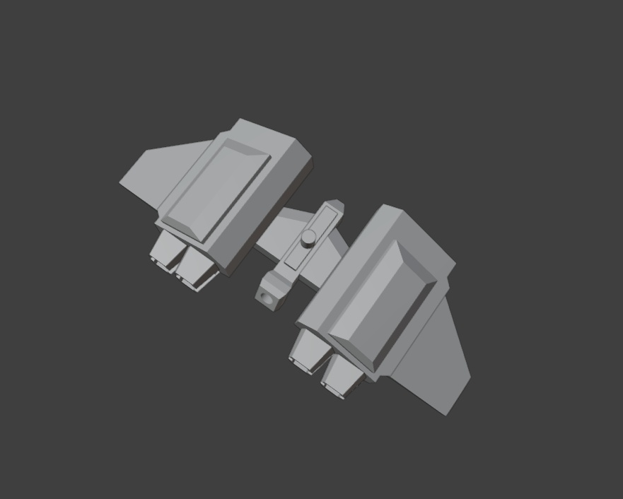 飛行ユニット+自律支援機(STLデータ)