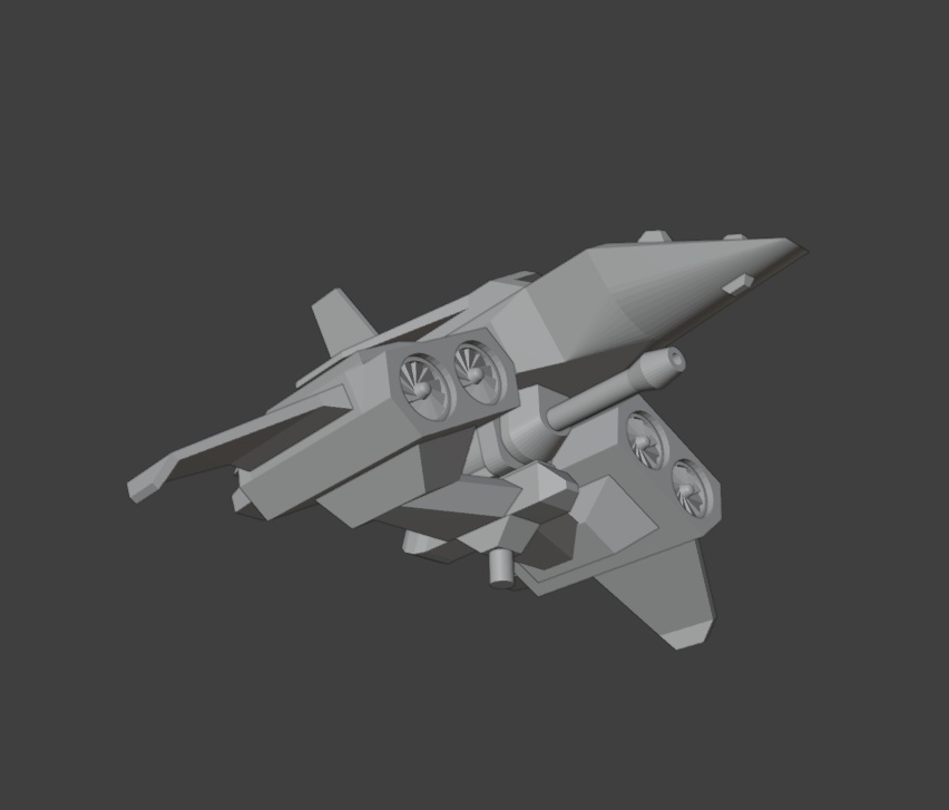 飛行ユニット+自律支援機(STLデータ)