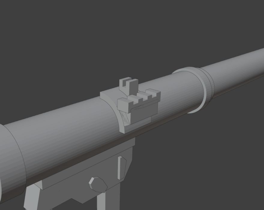 携行式無反動砲2(STLデータ)