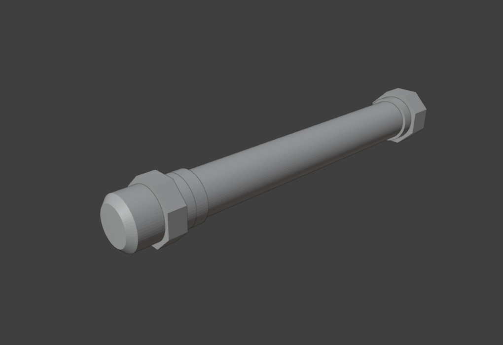 携行式無反動砲2(STLデータ)