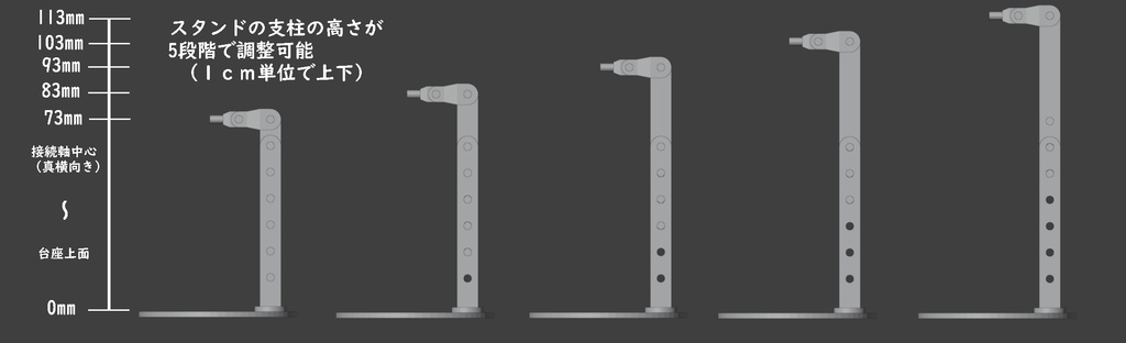 ディスプレイスタンド2(STLデータ)