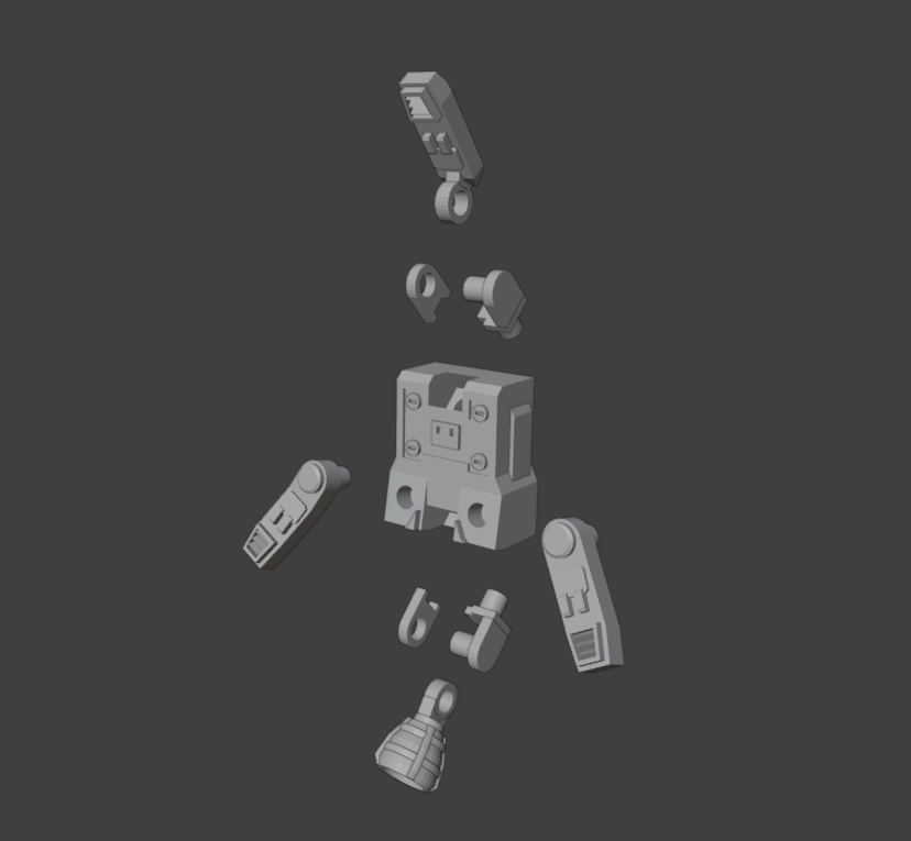 バックパックスラスターユニット(STLデータ)