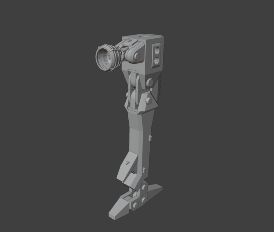 メガミシャーシキット用装備セット(STLデータ)