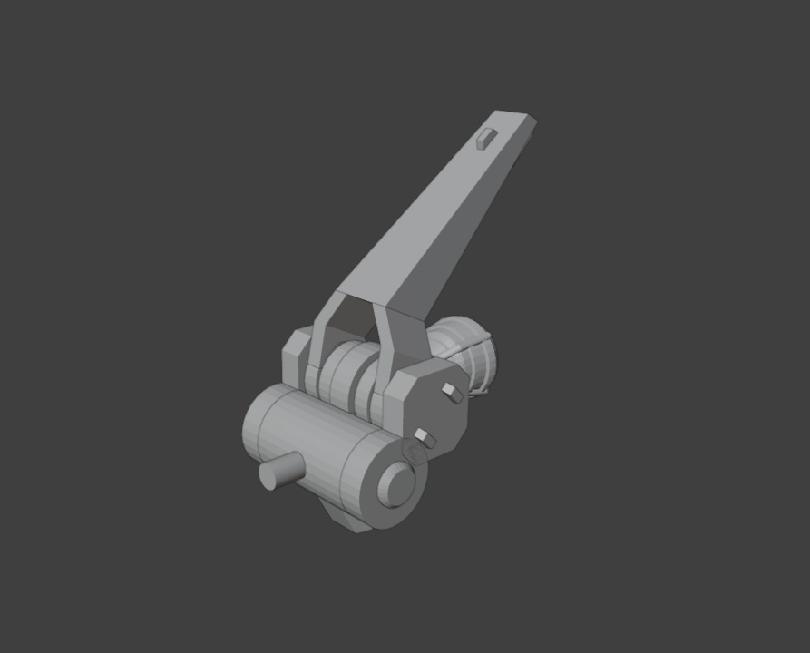 メガミシャーシキット用装備セット(STLデータ)