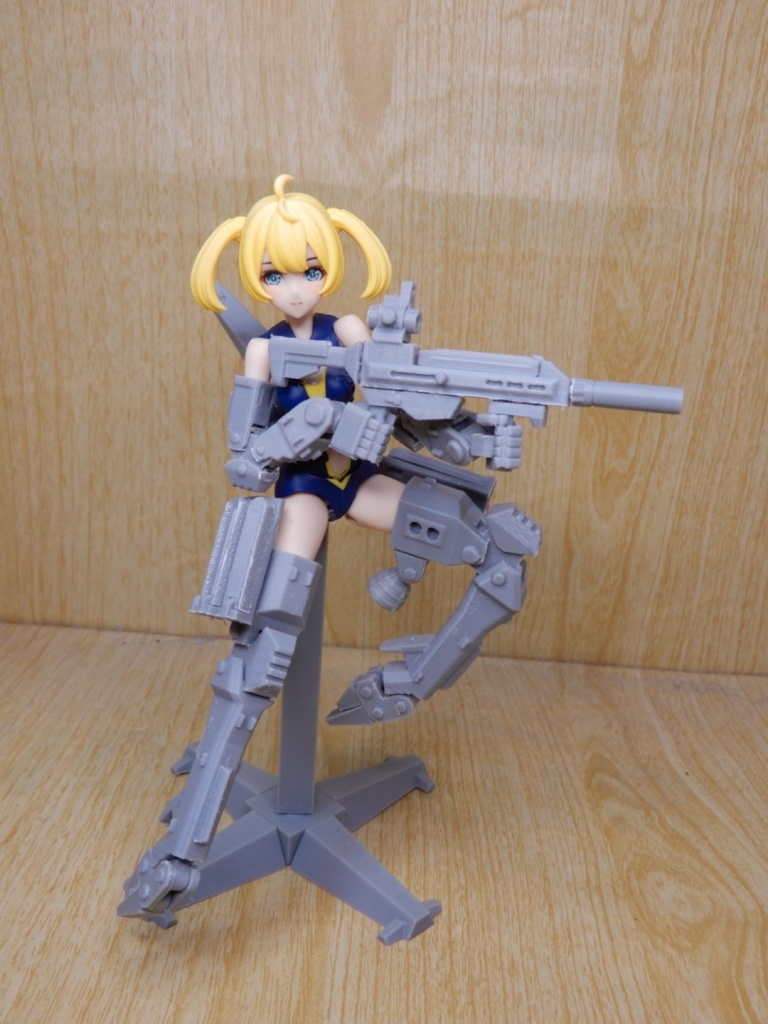 メガミシャーシキット用装備セット(STLデータ)