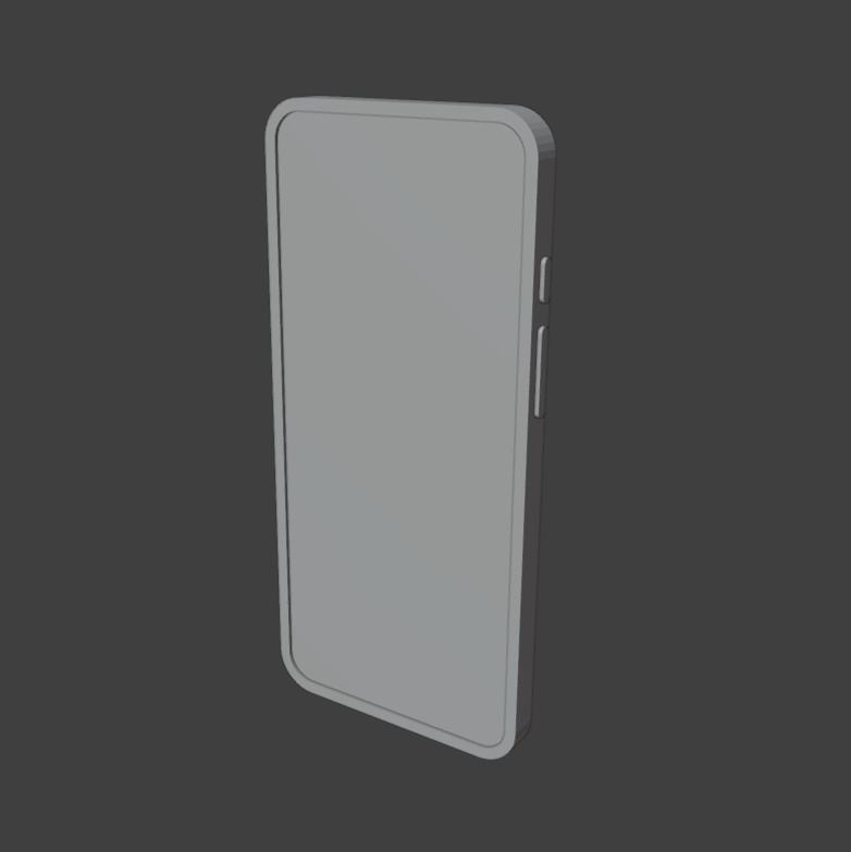 スマートフォン型フォトフレーム(STLデータ)