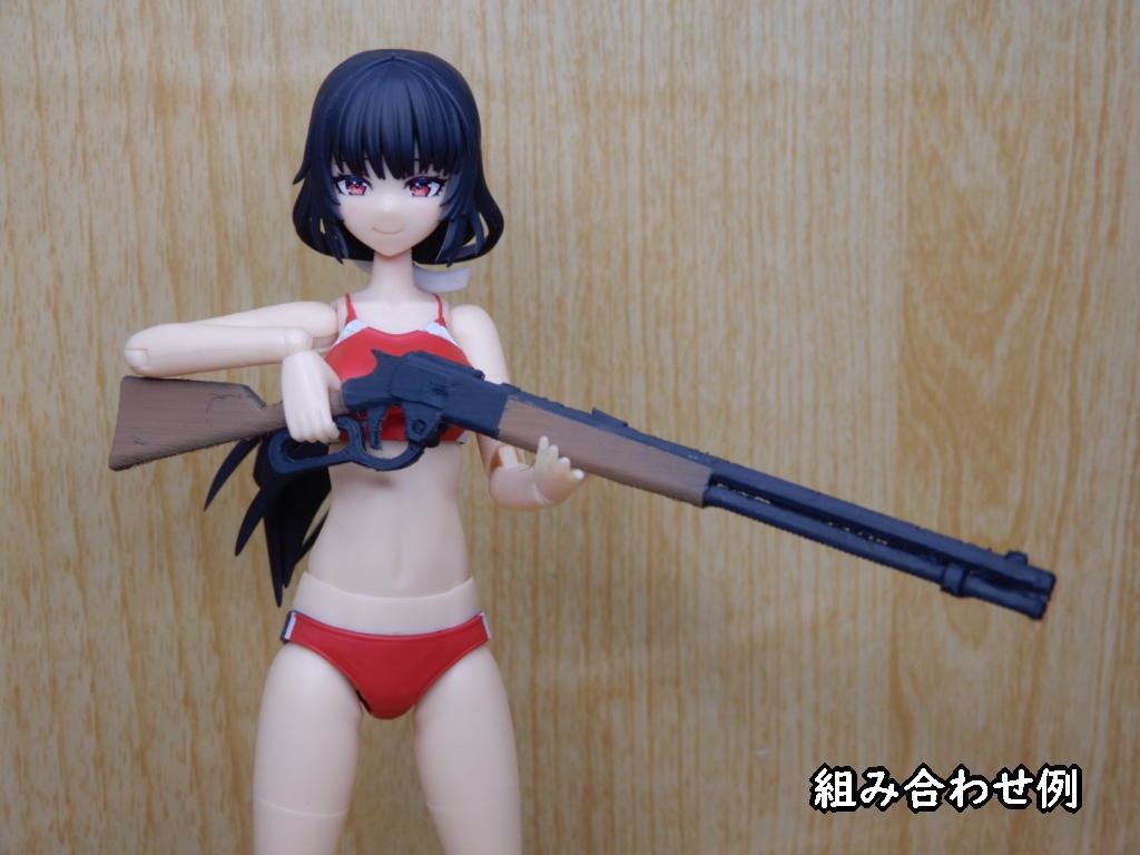 1/10レバーアクションライフル(STLデータ)