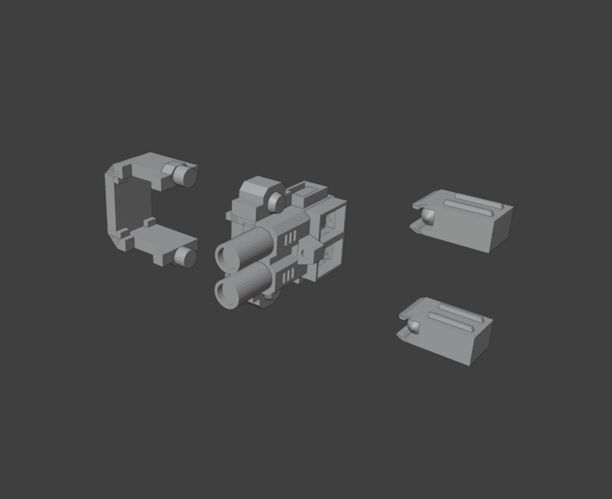 キロタンゴ式ロボ(STLデータ)