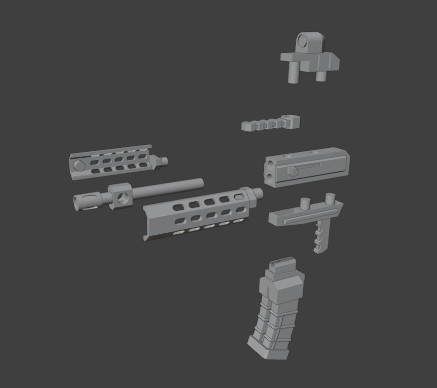 キロタンゴ式ロボ(STLデータ)