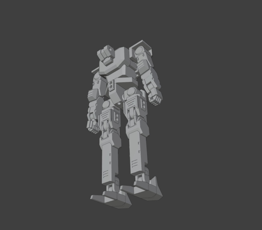 キロタンゴ式ロボ(STLデータ)