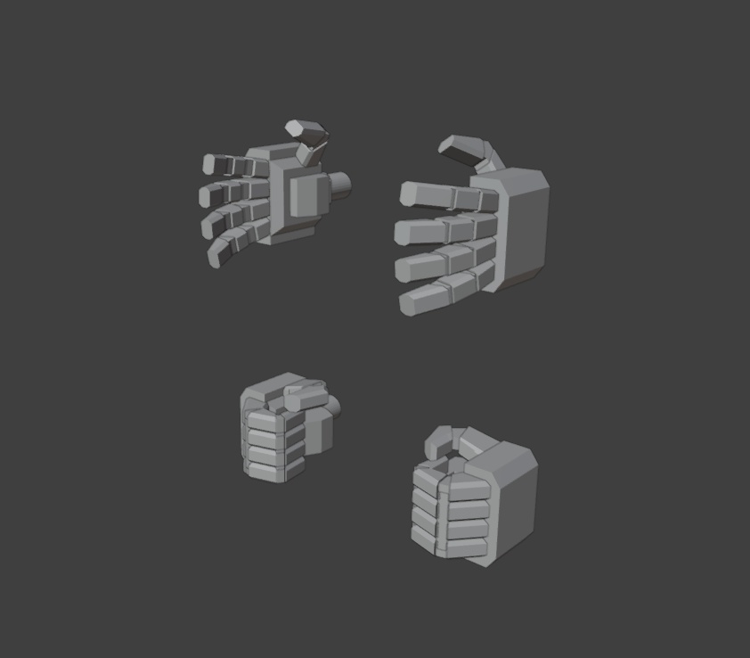 キロタンゴ式ロボ(STLデータ)