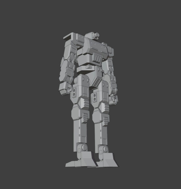 キロタンゴ式ロボ(STLデータ)