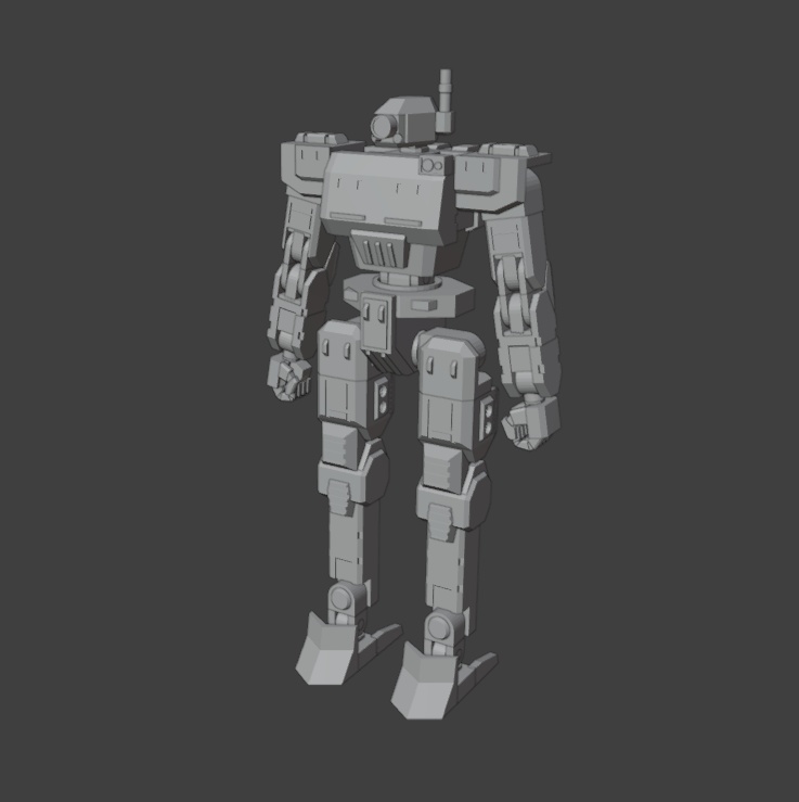 キロタンゴ式ロボ(STLデータ)