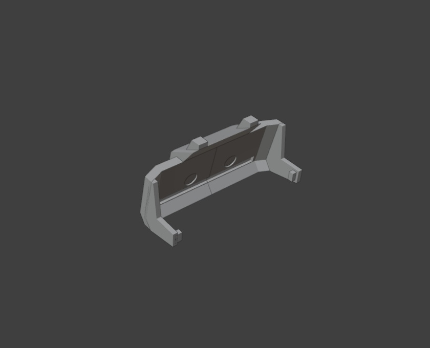 キロタンゴ式ロボ用追加装備:重攻撃装備(STLデータ)