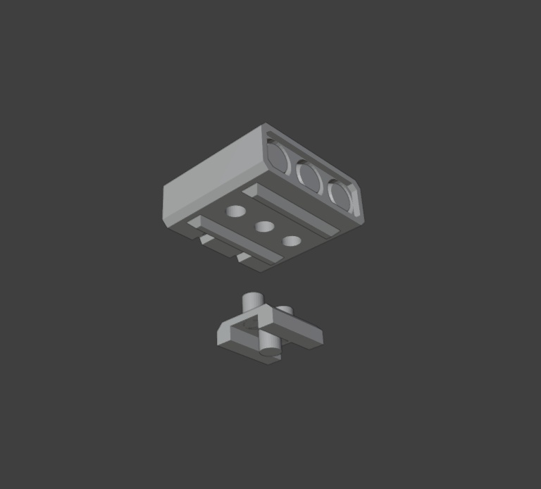 キロタンゴ式ロボ用追加装備:重攻撃装備(STLデータ)