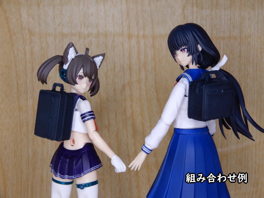 3ミリ穴でつけるビジネスバッグ(STLデータ)
