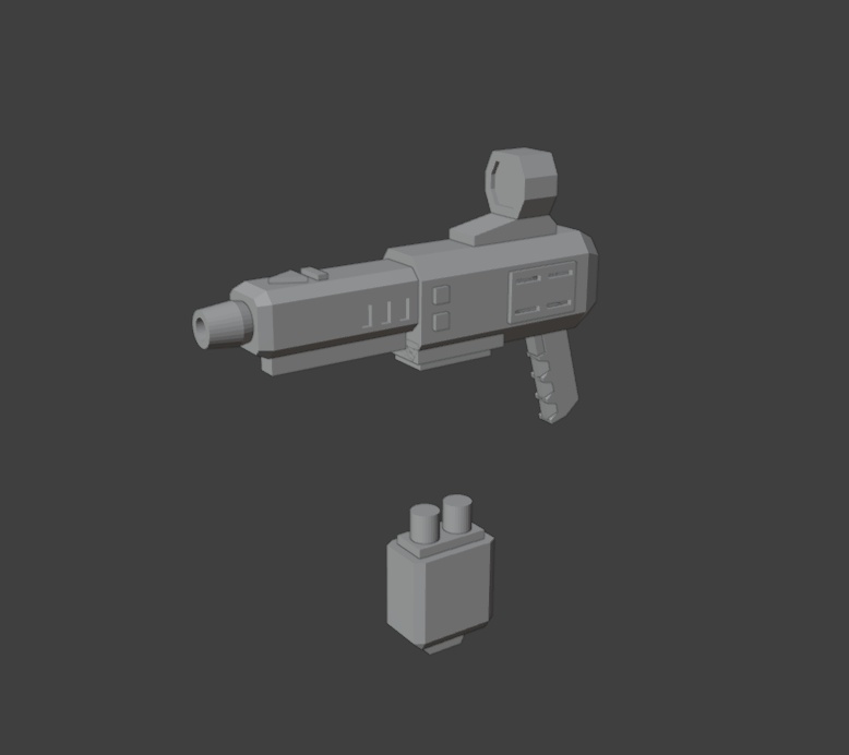 メガミ用空間戦闘装備セット(STLデータ)