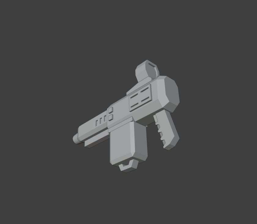 メガミ用空間戦闘装備セット(STLデータ)