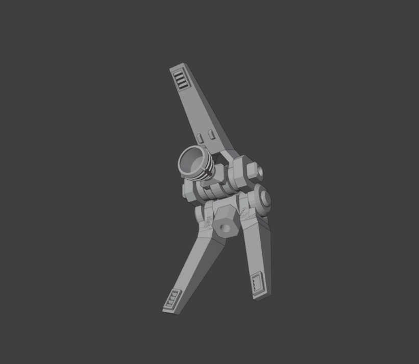 メガミ用空間戦闘装備セット(STLデータ)