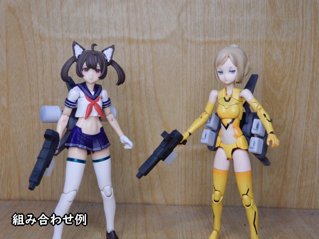 メガミ用空間戦闘装備セット(STLデータ)