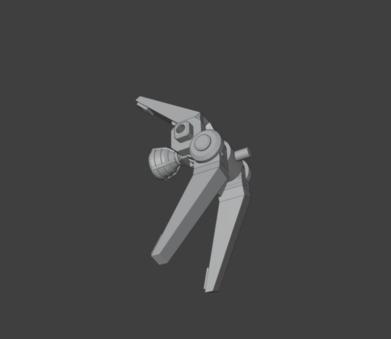 メガミ用空間戦闘装備セット(STLデータ)