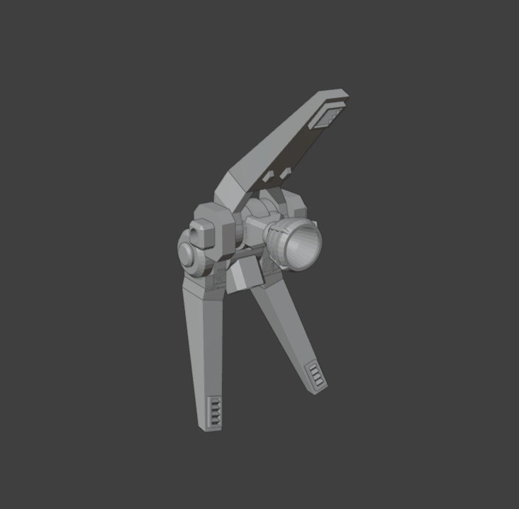メガミ用空間戦闘装備セット(STLデータ)