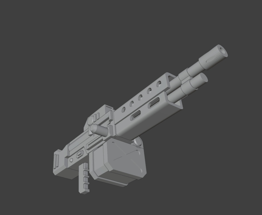 メカマシンガン2(STLデータ)