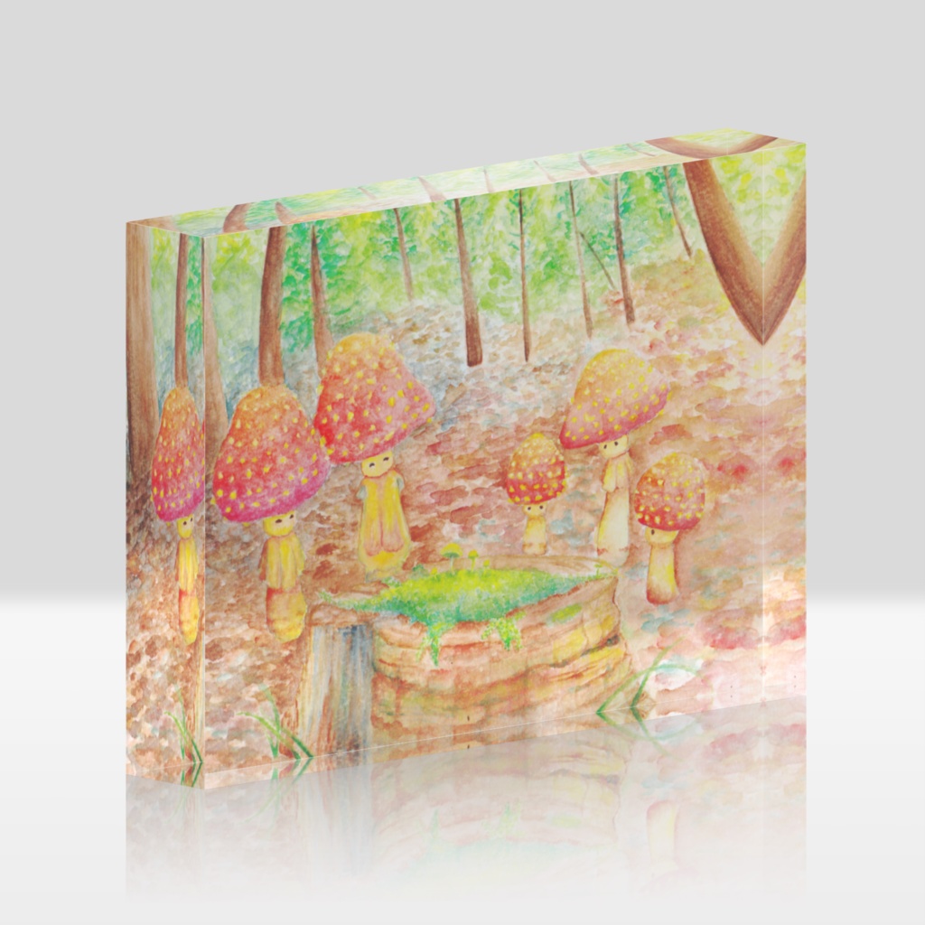 アクリルブロック『新しい生命』