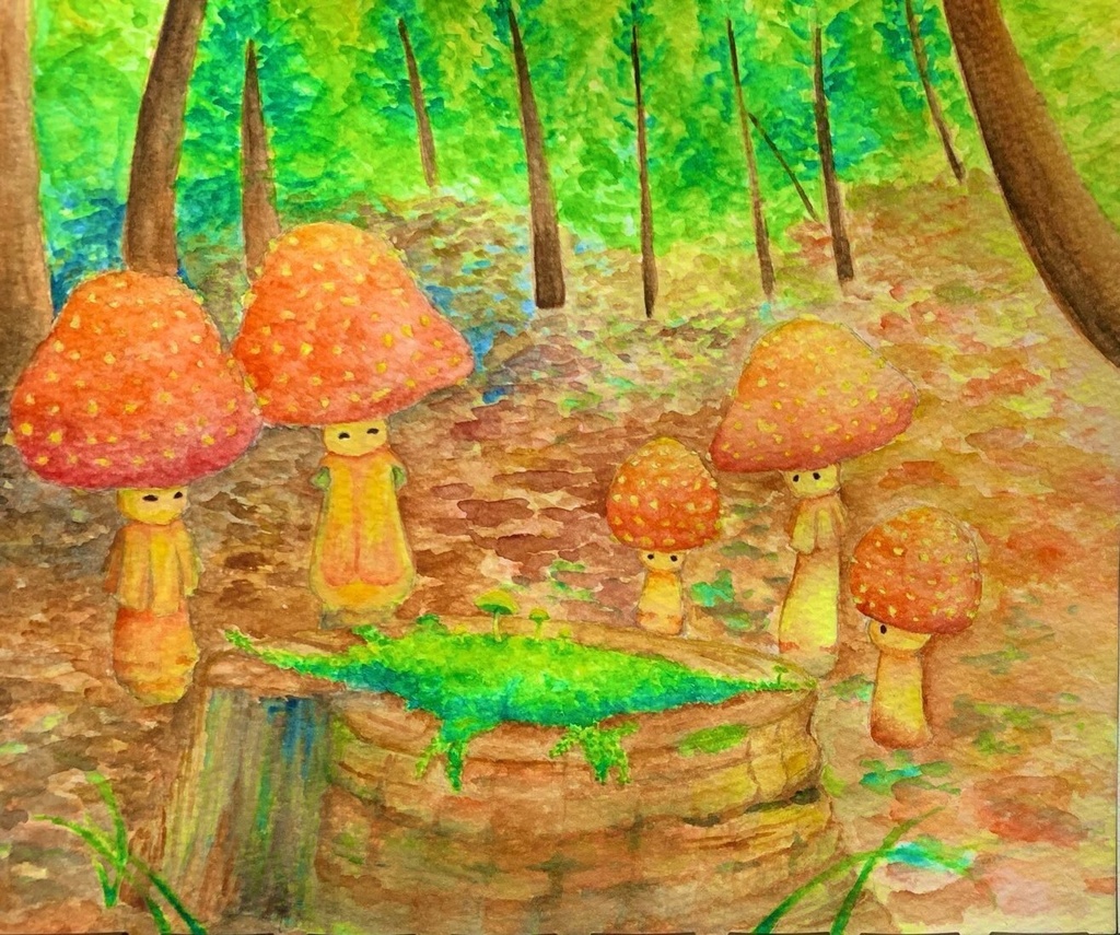 アクリルブロック『新しい生命』