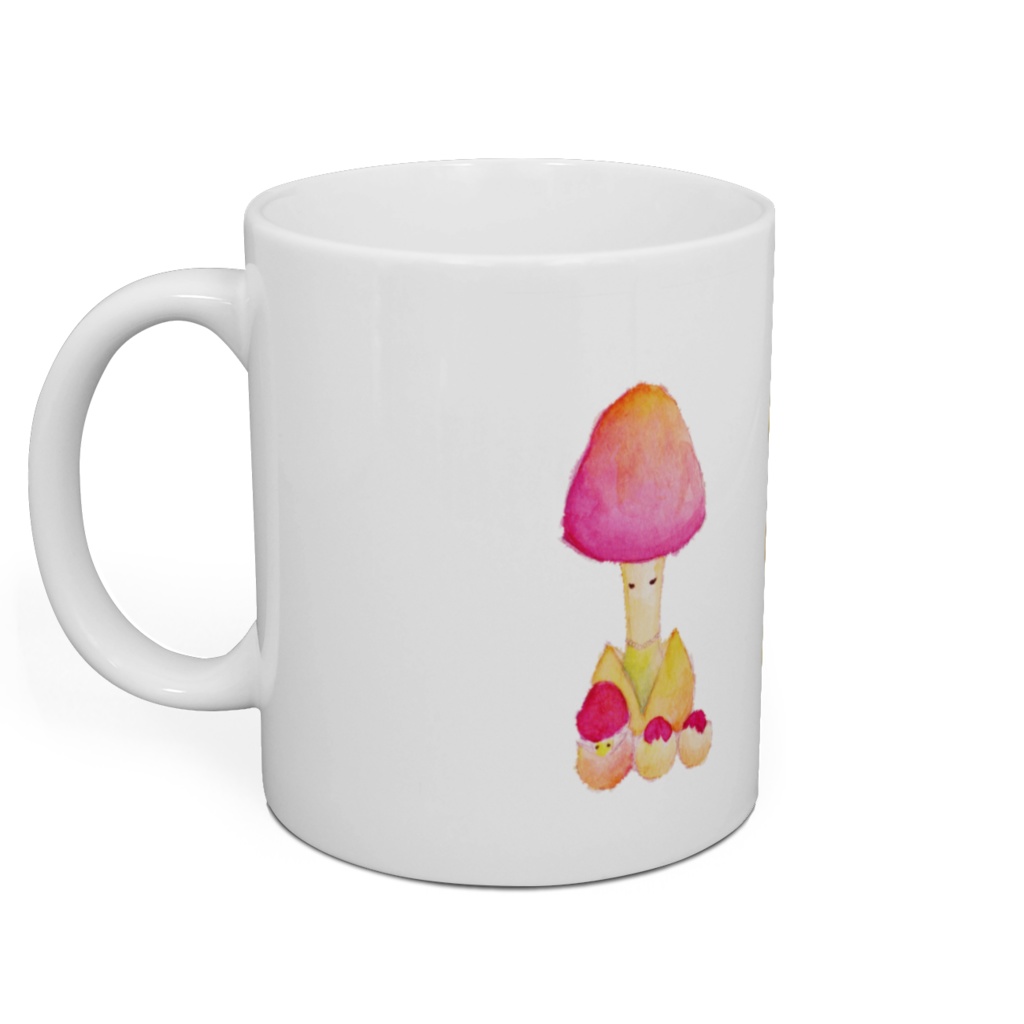 マグカップ『3種のキノコ』