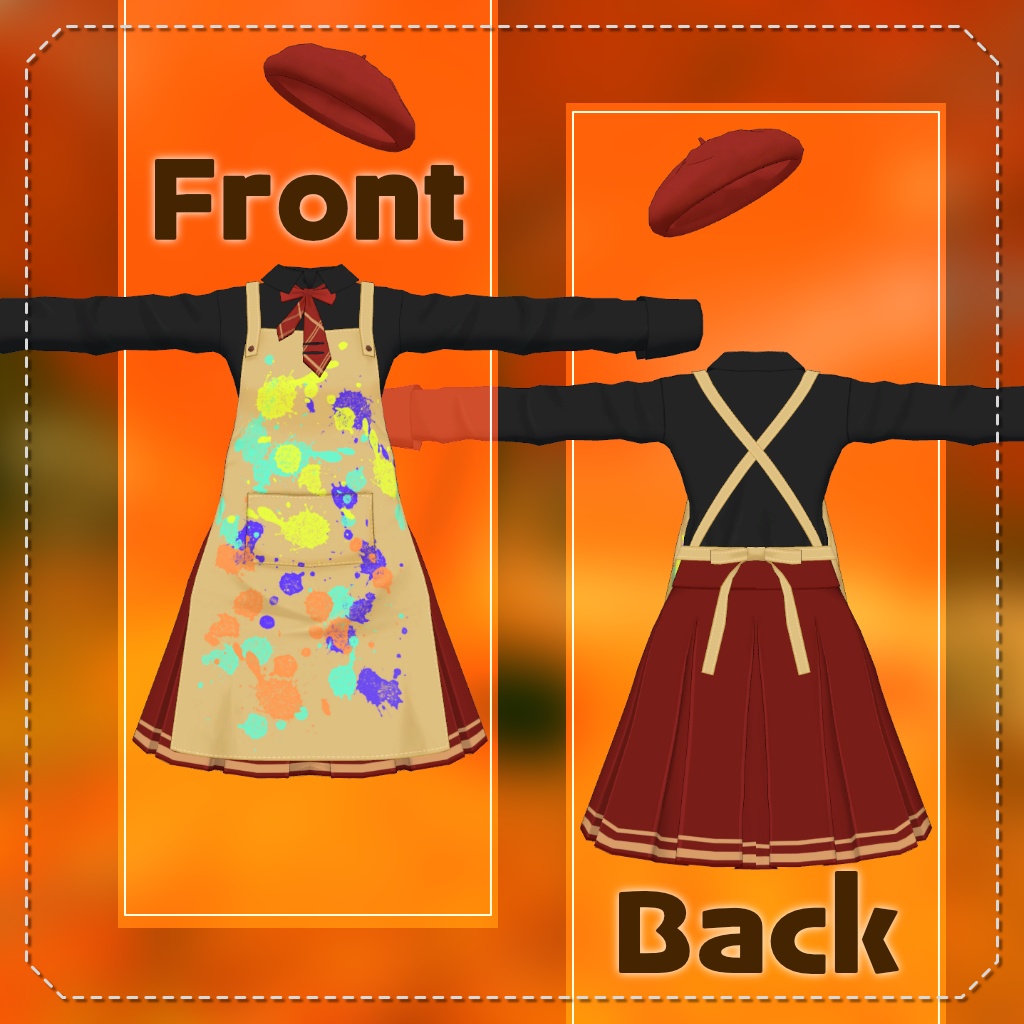 【4アバター対応】秋彩スプラッシュ!【PB設定済み】