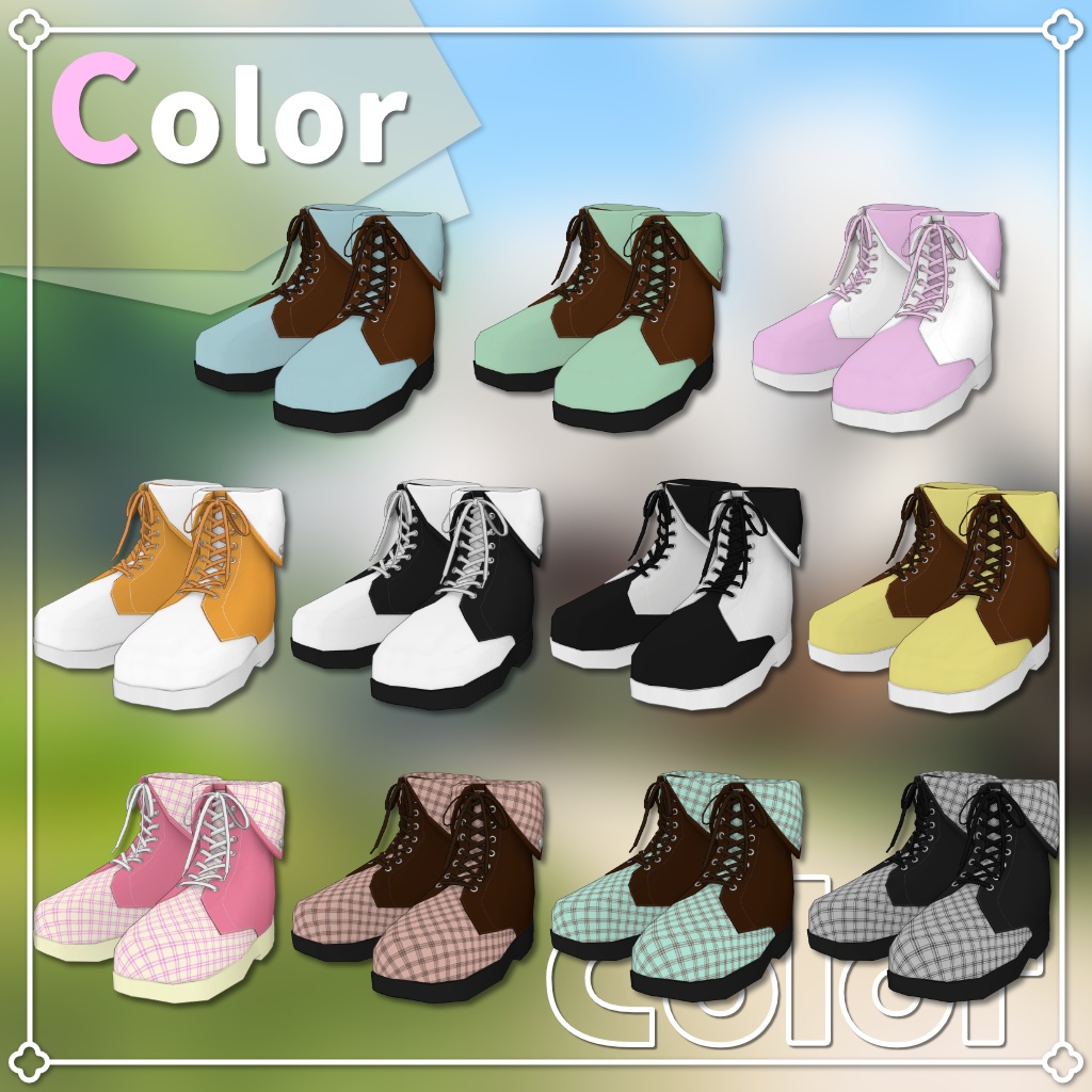 【4アバター対応】ウエストマークワンピース【PB設定済み】