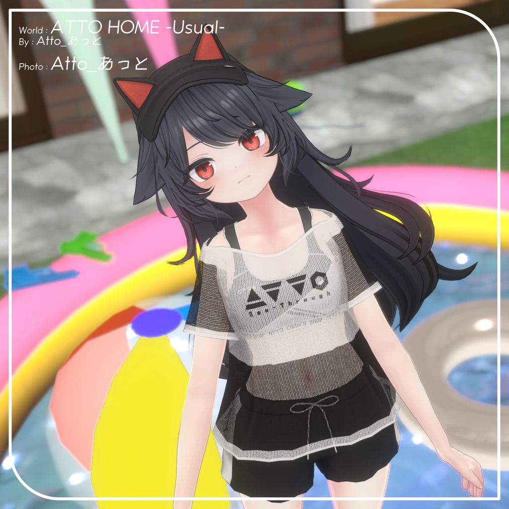 [6 avatar compatible] see-through tankini [PB set up].