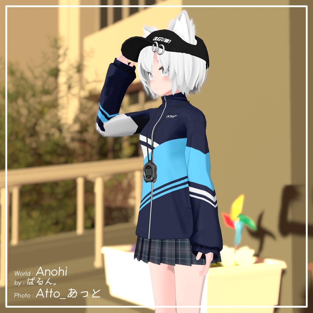 【9アバター対応】部活のマネージャースタイル【PB設定済み】